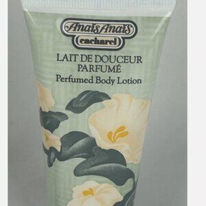 Vintage Anais Anais Cacharel Perfumed Body Lotion 2 Oz Full Bottle Travel RARE